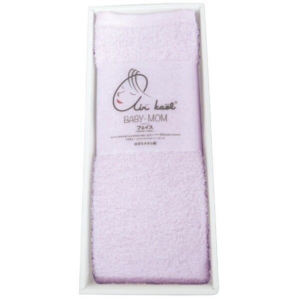 ベビマム フェイスタオル サクラピンク