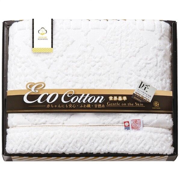 TZ Eco Cott バスタオル 34.5×27×6cm AP3430 1点