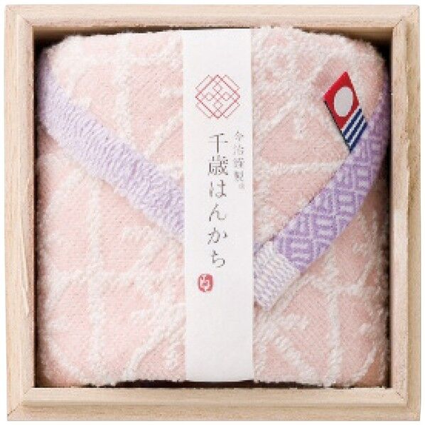 ミニタオル ピンク