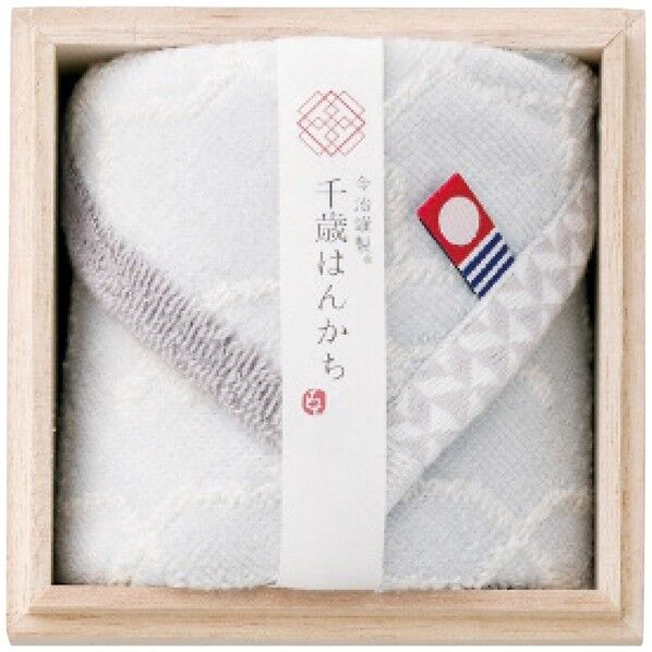 ミニタオル ブルー