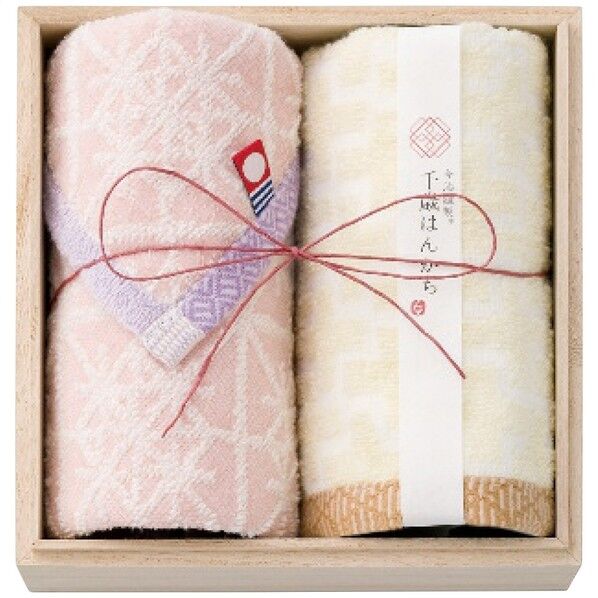 ミニタオル2枚セット ピンク