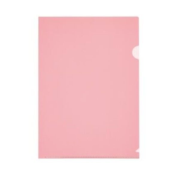 高透明カラークリアホルダ 10P RD FL-184HO 80164 FL-184HO RD 10個