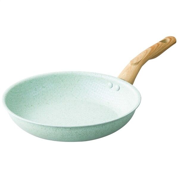 ヒスイ&ダイヤモンドWストーンフライパン26cm