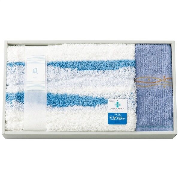 大判バスマット･フェイスタオルセット