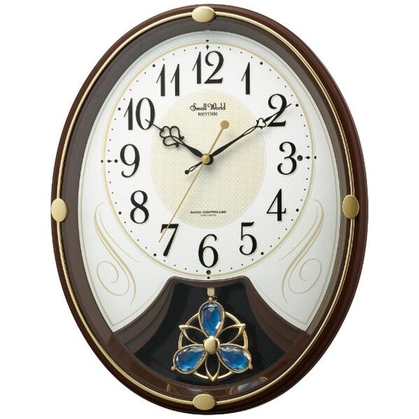 電波メロディ掛時計“スモールワールドリリィN”