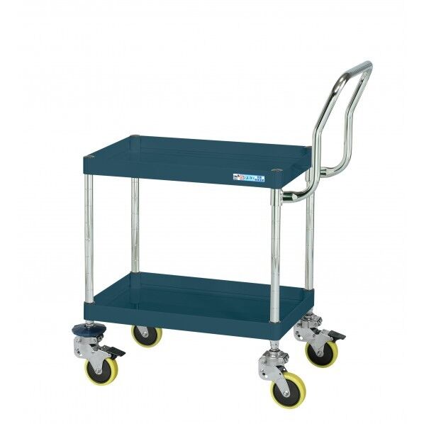 CSパールワゴン(中量タイプ/帯電防止ウレタン車/H645/2段/振動吸収キャスター付)