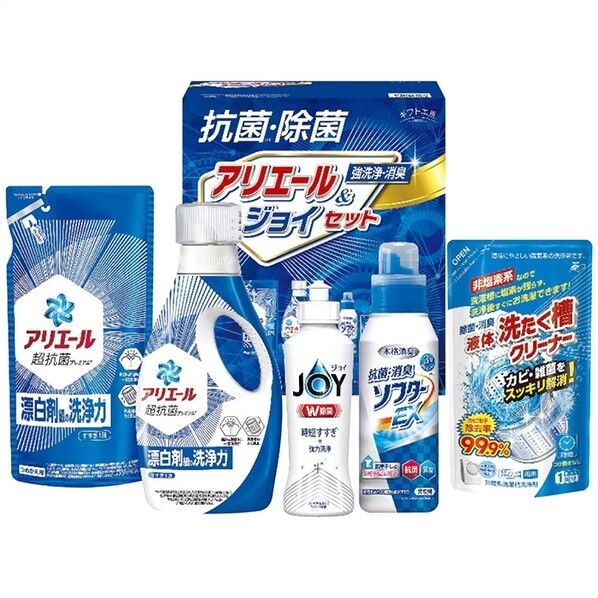 ギフト工房 抗菌除菌・アリエール&ジョイセット SAJ-30VS 24.8×14.4×28cm SAJ-30VS 1点