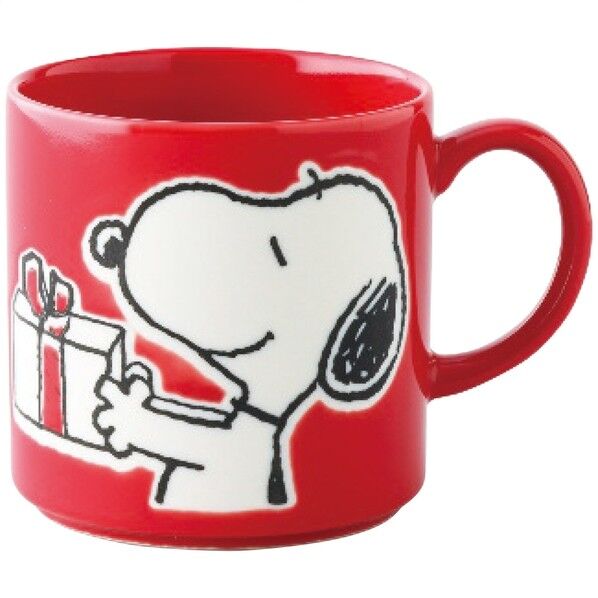 カラフルピーナッツ マグ ハッピーホリデー