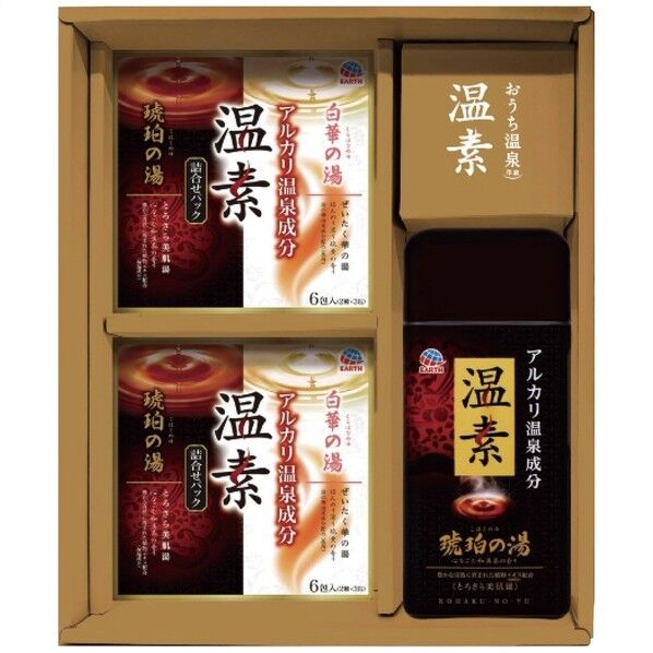 アース 温素ギフトセット EONS-30 24.9×28.8×6.8cm EONS-30 1点