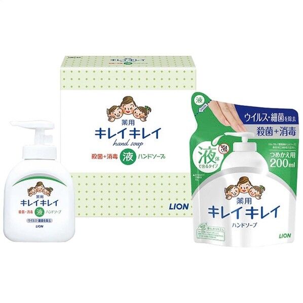 ライオン キレイキレイ薬用液体ハンドソープセット LBH-6P 16.2×5.8×17.8cm LBH-6P 1点