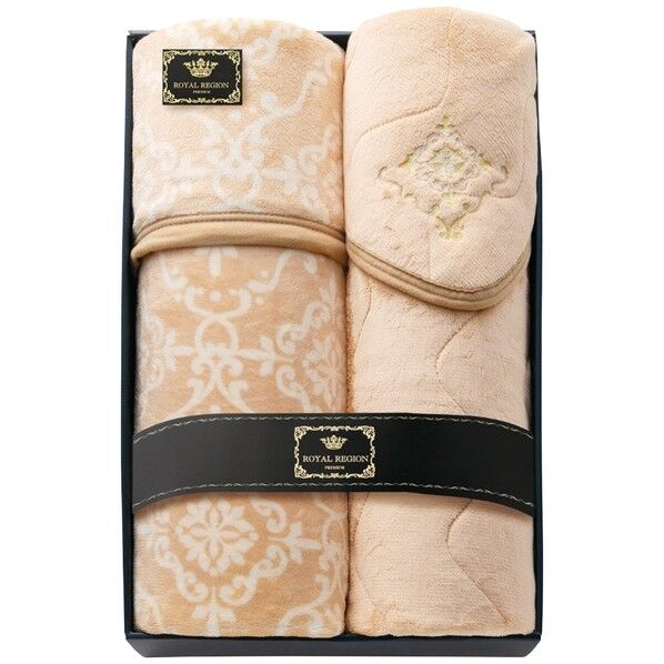 フランネル合せ毛布&敷パットセット