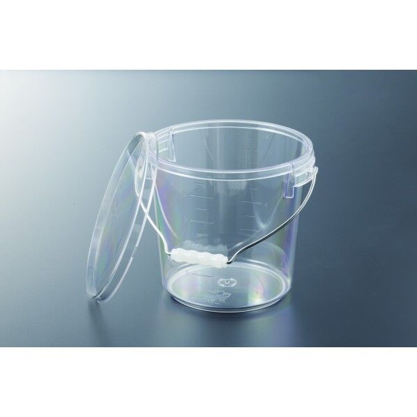 ポリカバケツ 蓋 PO-24B(透明) 10L 607572 1個