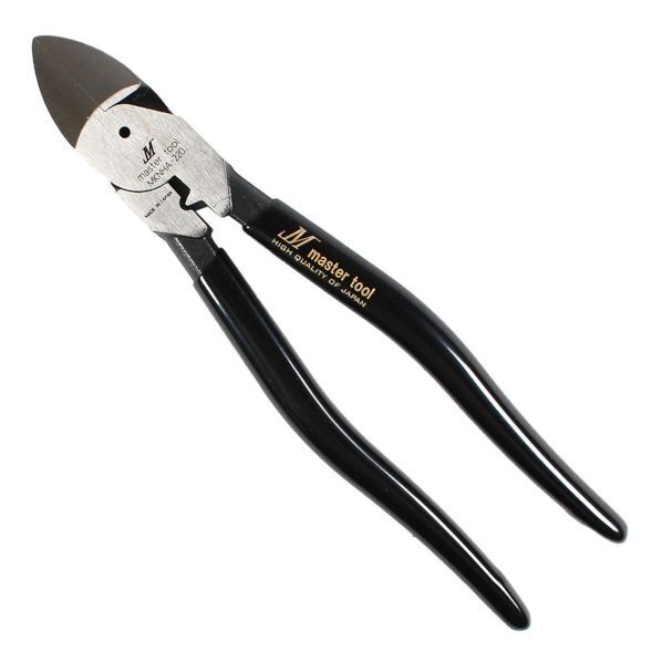 マスターツール 偏心電工ニッパラウンド薄刃 MKNHA-220BG 1個...