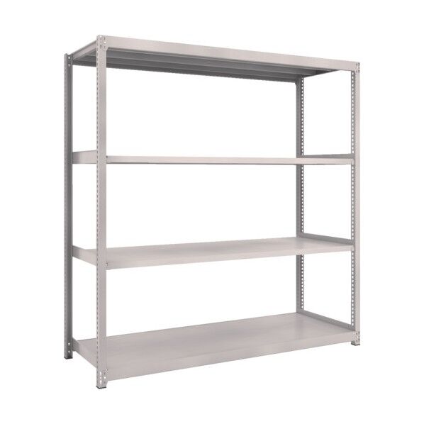 スチールラック M2型軽中量棚 1760×880×H1800 4段 単体