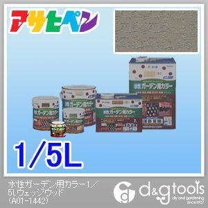 水性ガーデン用カラー ウェッジウッド 1/5L 1