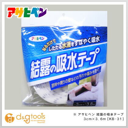 結露の吸収テープ(結露・断熱対策)