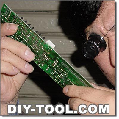 精密単眼ルーペワイヤー付5倍 E5-X 1点