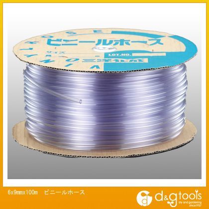 6x9mmx100Mビニールホース EA124DL-46 1