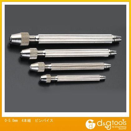 0-5.0mm4本組ピンバイス EA589RK 1
