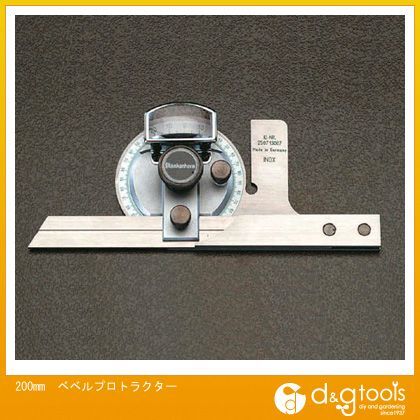 ベベルプロトラクター 200mm EA720WF-12 1