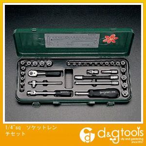 ソケットレンチセット 1/4 sq EA617BC-3 1