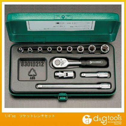 ソケットレンチセット 1/4 sq EA617BC-5 1