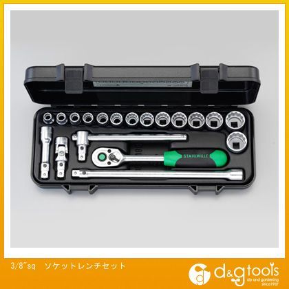 ソケットレンチセット 3/8 sq EA617CC-1 1