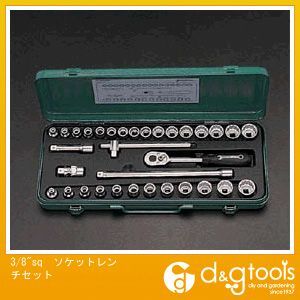 ソケットレンチセット 3/8 sq EA617CC-2 1