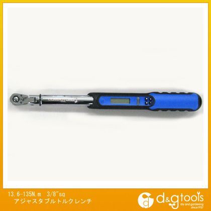 3/8Sqアジャスタブルトルクレンチ 13.6-135N.m EA723KE-3 1
