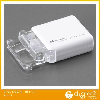 x3/x4.5/x6/x9ポケットルーペ EA756B-15 1