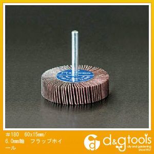 フラップホイール #18060×15mm/6.0mm軸 EA819AE-18G 1