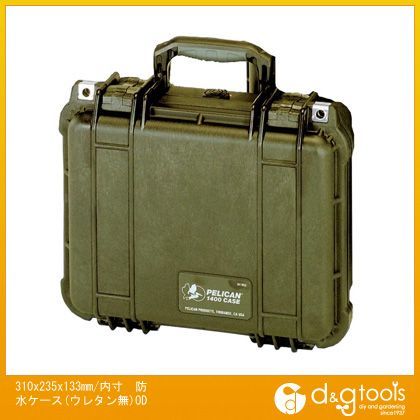 310x235x133mm/内寸防水ケース(ウレタン無)OD EA657-140GN 1