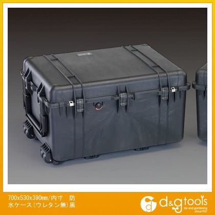 700x530x390mm/内寸防水ケース(ウレタン無)黒 EA657-163NF 1