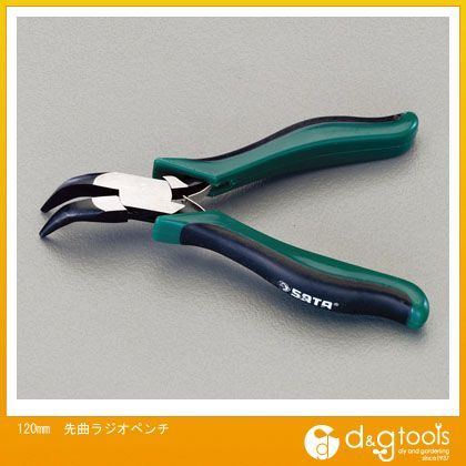 120mm先曲ラジオペンチ EA682CB-120 1