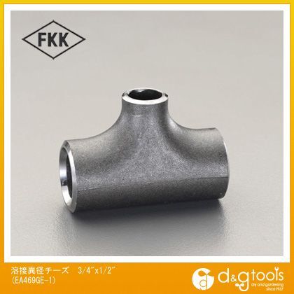 溶接異径チーズ 3/4 x1/2 EA469GE-1 1