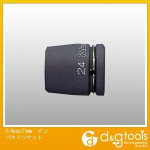 インパクトソケット 3/4sq×31mm EA164EB-31 1