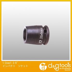 インパクトソケット 1/2sq×1.3/8 EA164DE-13 1