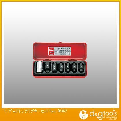 1/2sq.ドレンプラグキーセット