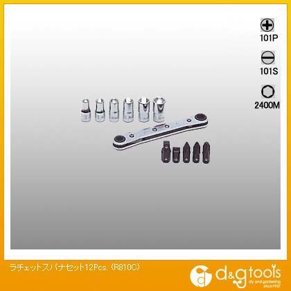ラチェットスパナセット12角cs.