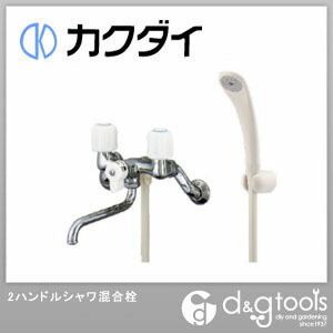 2ハンドルシャワ混合栓(混合水栓)寒冷地用 1398SKK 1