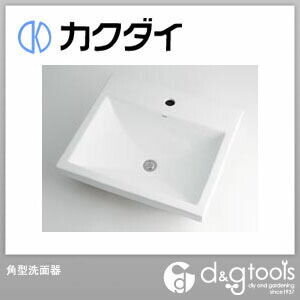 角型洗面器 493-003 1個