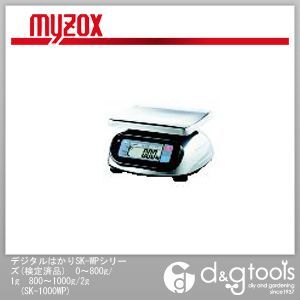 デジタルはかりSK-WPシリーズ(検定済品)0~800g/1g800~1000g/2g SK-1000WP 1