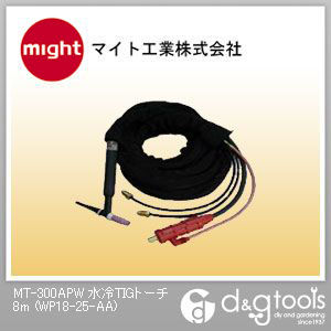 マイト工業 MT-300APW水冷TIGトーチ WP18-25-AA...