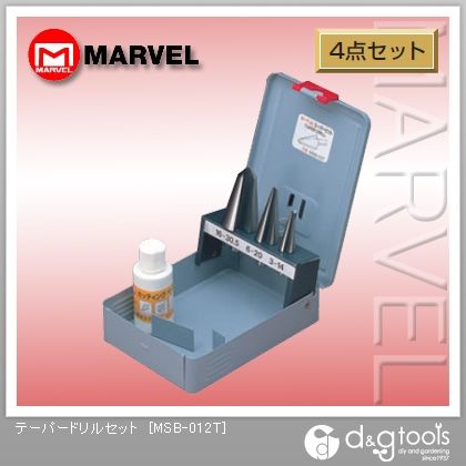 テーパードリルセット MSB-012T 1点