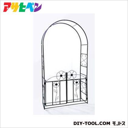 ローズアーチ ブラック W115×D37×H226cm ROA-226 1ヶ