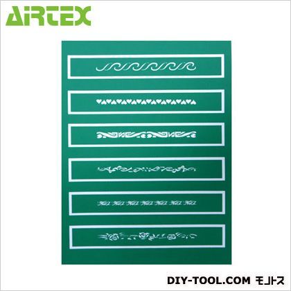 クイックステンシルシールトライバル W210×H300(mm) QS004 1点