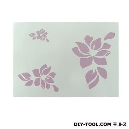 エアーフェアリーウェディングステンシルシート花3種 ARY-WS1 1