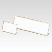 L型カード立アクリル製