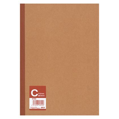 無地表紙科目ノート C罫 NT8C 1冊
