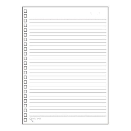 オープンリングノート・ツイストノート(適合リーフ・横罫B罫) 148mm×1mm×210mm N-1650 1組